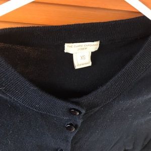 Navy cardigan from J Crew
